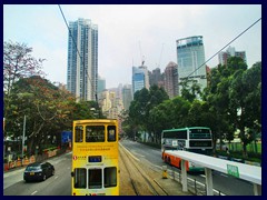 Passing through Victoria Park, one of the largest and most popular parks in HK.